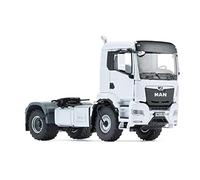 WIKING 077652 MAN TGS 18.510 4x4 BL 2-Axel Tractor, Model Truck, 1:32, Metal/Plastic, For Ages 14+, Multiple Features, Incl. Tyre Pressure Control System, Swivelling Radiator Grille, White