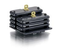 Wiking 077855 Claas ballast weights Xerion, Accessories for model tractors, 1:32, From 14 years, Rear and front ballast Claas Xerion, Black