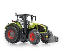 WIKING 077863 Claas Axion 950 Model Tractor, 1:32, Metal/Plastic, For Ages 14+, Multiple Features, With Front Weight, Opening Bonnet
