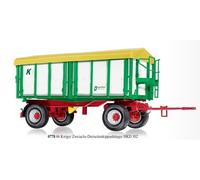 Kroger Two Axle Three Way Tipper White