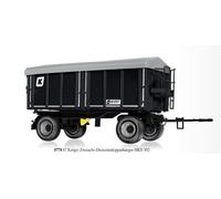 Wiking Two-axle Three-way Tipper Kroger 1:32 Black