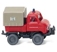 WIKING 097202 Scale N Vehicle Unimog U411 Firefighters of Fire With Flashing