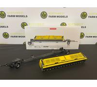 WIKING 1/32 SCALE ZURN PROFICUT 700 DIRECT CUT (WHOLECROP) HEADER WITH TRAILER