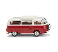 Wiking 31805 VW T2b Camper - Ruby Red / White, HO, New 2025