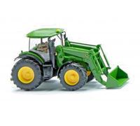 Wiking 035804 John Deere 7260R with Front Loader Track H0 1:87, Not a Toy
