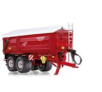 Wiking 7335 Krampe Big Body 650 S Rear dump truck with Roll Sheet