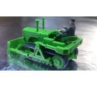 Wiking 8443929 Hanomag Caterpillar Tractor + Figure K55 1:87 HO Scale