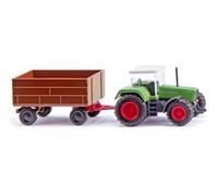 Wiking 96004 Fendt Favorit With Trailer - Brown, N, New 2025