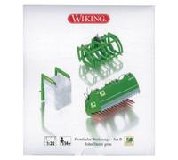 Wiking Front Loader Attachment Set B - John Deere Green