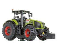 WIKING 077863 Claas Axion 950 Model Tractor, 1:32, Metal/Plastic, For Ages 14+, Multiple Features, With Front Weight, Opening Bonnet