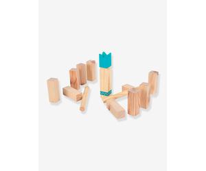 WIKINGER KUBB Compact Outdoor Game for Children, SMALL FOOT® wood
