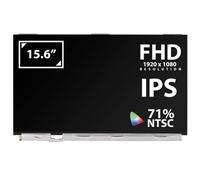 WIKIPARTS 15.6” Laptop Non Touch Screen for Dell XPS 15 9560 9550 Compatible DP/N 01203M LCD 1920 x 1080 Full-HD IPS Display Matte 30 Pin eDP Panel