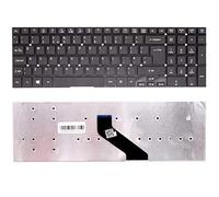 Wikiparts* Replacement Keyboard for Acer Aspire E15 ES1-512-P0SY, E15 ES1-512-P113, E15 ES1-512-P18H, ES1-512-P18V, E15 ES1-512-P1LP, E15 ES1-512-P1RT, E15 ES1-512-P1SM Black UK layout Laptop Keyboard