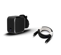 WIKIPARTS USB-C TYPE C 45W Charger for Asus Chromebook Flip C436-FA Laptop Power supply PD fast chargeing Ac Adapter with USB C TO USB C CABLE -Black