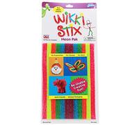 Wikki Stix®, Neon Colors, 8", 48 Per Pack, 3 Packs