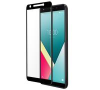 Wiko Y61 9H original tempered glass film with full contoured cover - black