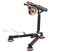 Wilafury Ice Fishing Rod Holder, Ice Fishing Pole Holder with Smart Flag & Bell Alert, Adjustable Non-Slip Pole Stand for Hands-Free on Ground