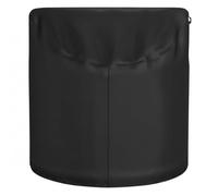 Wilafury Kids TTrampoline Cover, Heavy-Duty 210D Oxford Waterproof & Windproof Protector with Zipper, All-Season Outdoor Trampoline Accessories, Black 99x158 cm