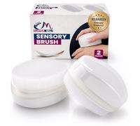 Wilbarger Therapy Brush, 2 Pack - Therapressure Brush for Occupational Therapy for Sensory Brushing - Designed by Patricia Wilbarger - Use as Part of The Wilbarger Brushing Protocol
