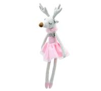 Wilberry - Dancers - Pink Reindeer Soft Toy - WB004111