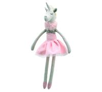 Wilberry - Dancers - Pink Unicorn Soft Toy - WB004110