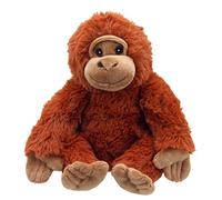 Wilberry The Puppet Company Ollie - Orangutan Cuddlies Soft Toy, Made from Plastic Bottles Recycled Materials, Cuddly Animal, Suitable for Ages 12 Months and Above, Gift-Ready Plush Toy for Kids