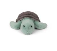 Wilberry Water Wonders Turtle Soft Toy - Soft Green Plush Turtle with Cosy Shell, Ultra-Soft Sensory Toy for Kids, Ideal for Cuddles, Storytelling & Ocean-Themed Play - 9cm