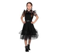 WILBERS & WILBERS 3829-128 Partykleid Friday Party Dress, Solid, Black, 128