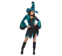 WILBERS & WILBERS 4661-B-38 Hexenkleid Witch Dress, Green, 38