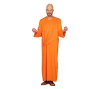 WILBERS & WILBERS 5224 Monk/Buddhist/Tibetan Costume, Orange, Tunic and Bald