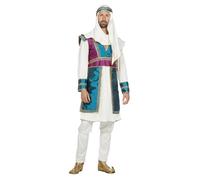 WILBERS & WILBERS 5516 Arabian Nights Costume Men, 4-Piece Set, Oriental Fancy Dress for Carnival, Theme Party