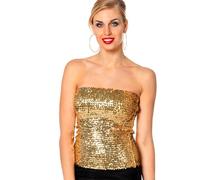 WILBERS & WILBERS 6430-B-38 2 in 1 Top Oder Rock Skirt, Solid, Gold, 38