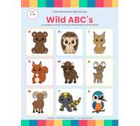 Wild ABC's: European Animal Coloring & Handwriting Practice Book