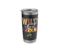 Wild About Learning Leopard Print Class Stainless Steel Insulated Tumbler