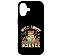 Wild About Science Tiger Scientist Lab Experiment chemistry Case for iPhone 17