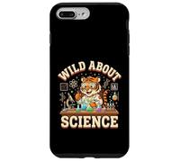 Wild About Science Tiger Scientist Lab Experiment chemistry Case for iPhone 7 Plus/8 Plus