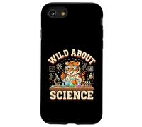 Wild About Science Tiger Scientist Lab Experiment chemistry Case for iPhone SE (2020) / 7/8