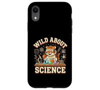 Wild About Science Tiger Scientist Lab Experiment chemistry Case for iPhone XR