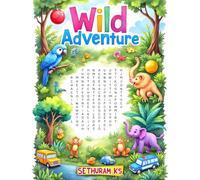 Wild Adventure: Animal Word Search Puzzle (Kids Maze Series)