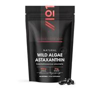 Wild-Algae Astaxanthin 160mg - Providing 8mg Astaxanthin Antioxidant - 90 Softgels - Resealable and Recyclable Pouch by Alpha01