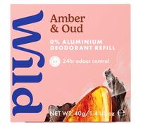 Wild Amber & Oud Natural Deodorant Refill 40g