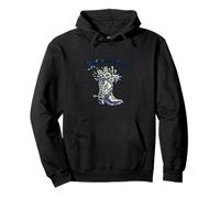 Wild And Free Cowboy Boot Flowers Cactus Western Country Pullover Hoodie