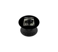 Wild and Free Patriotic American Bison 4th July PopSockets Adhesive PopGrip