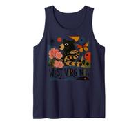 Wild and Wonderful West Virginia Folk Art Tank Top