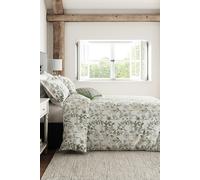 Sanderson Options Wild Angelica Cover Set Double Silver & Spring Leaf
