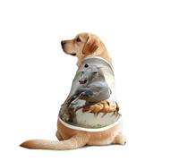 Wild Animal Horses Pattern Print Dog Outfit Sleeveles, Funny Pet Dog Clothes Machine Washable Shirt Vest For Medium Large Dogs