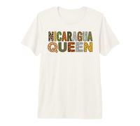 Wild Animal Print Nicaragua Queen Latina Premium T-Shirt