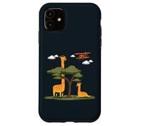 Wild Animal Tall Giraffes Reaching The Sky Cute Giraffe Case for iPhone 11