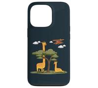 Wild Animal Tall Giraffes Reaching The Sky Cute Giraffe Case for iPhone 13 Pro