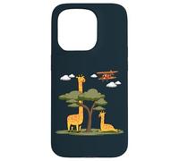 Wild Animal Tall Giraffes Reaching The Sky Cute Giraffe Case for iPhone 15 Pro